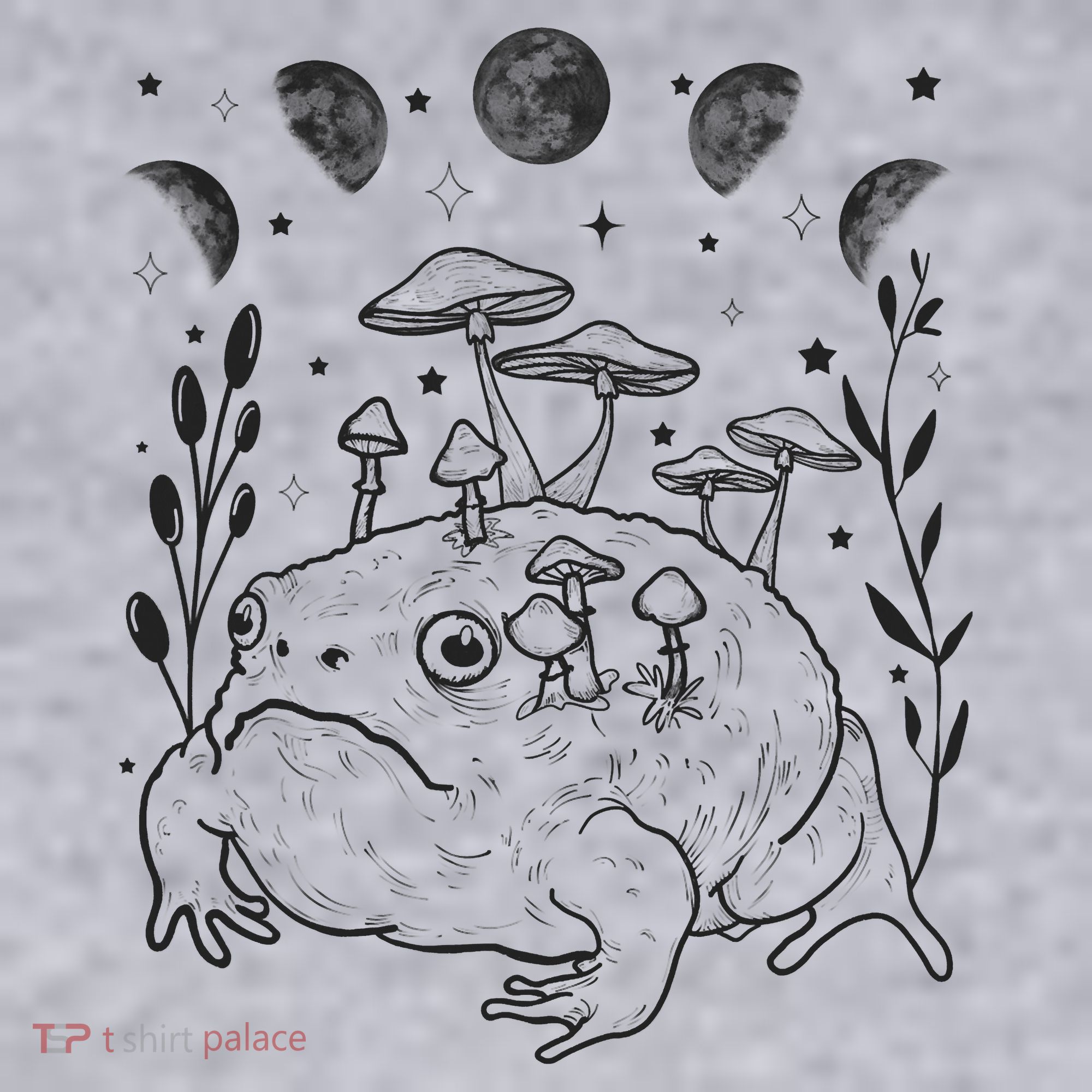 Dark Academia Moon Witchy Goblincore Aesthetic Frog Women's Sweatshirt