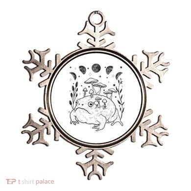 Dark Academia Moon Witchy Goblincore Aesthetic Frog Ornament