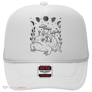 Dark Academia Moon Witchy Goblincore Aesthetic Frog Hat