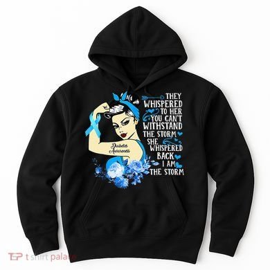 Diabetes Awareness Month For Powerful Warrior Hoodie