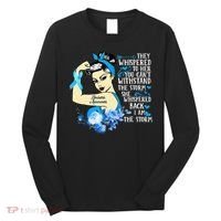 Diabetes Awareness Month For Powerful Warrior Long Sleeve Shirt thumb 0