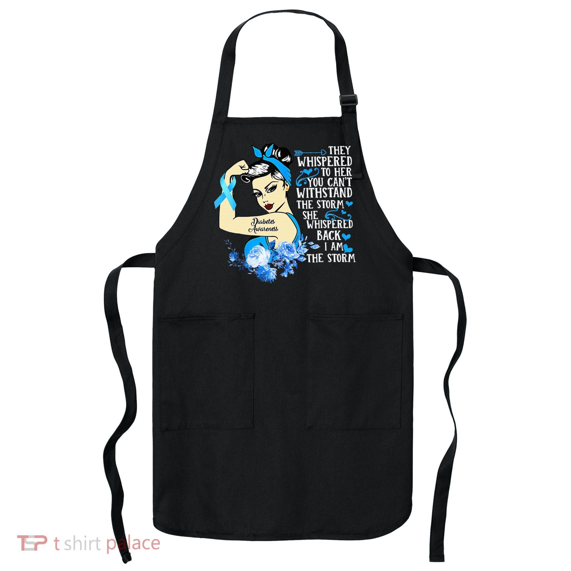 Diabetes Awareness Month For Powerful Warrior Apron
