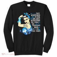 Diabetes Awareness Month For Powerful Warrior Sweatshirt thumb 0