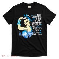 Diabetes Awareness Month For Powerful Warrior T-Shirt thumb 0