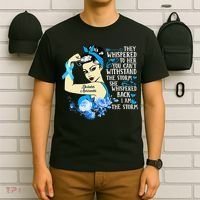 Diabetes Awareness Month For Powerful Warrior T-Shirt thumb 6