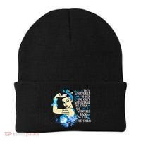 Diabetes Awareness Month For Powerful Warrior Beanie thumb 0