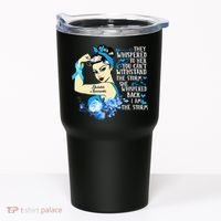 Diabetes Awareness Month For Powerful Warrior Tumbler thumb 0