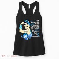 Diabetes Awareness Month For Powerful Warrior Women's Tank Top thumb 0
