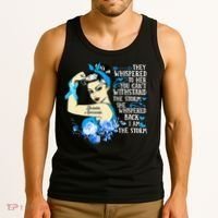 Diabetes Awareness Month For Powerful Warrior Tank Top thumb 3
