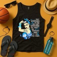 Diabetes Awareness Month For Powerful Warrior Tank Top thumb 4