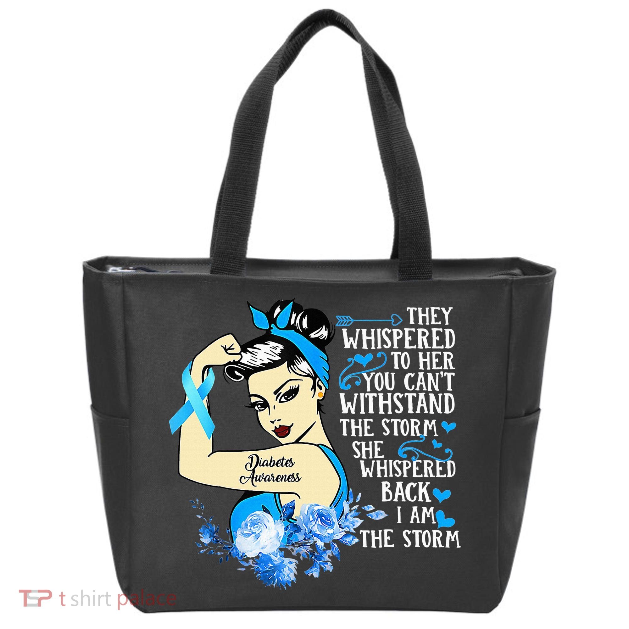 Diabetes Awareness Month For Powerful Warrior Tote Bag