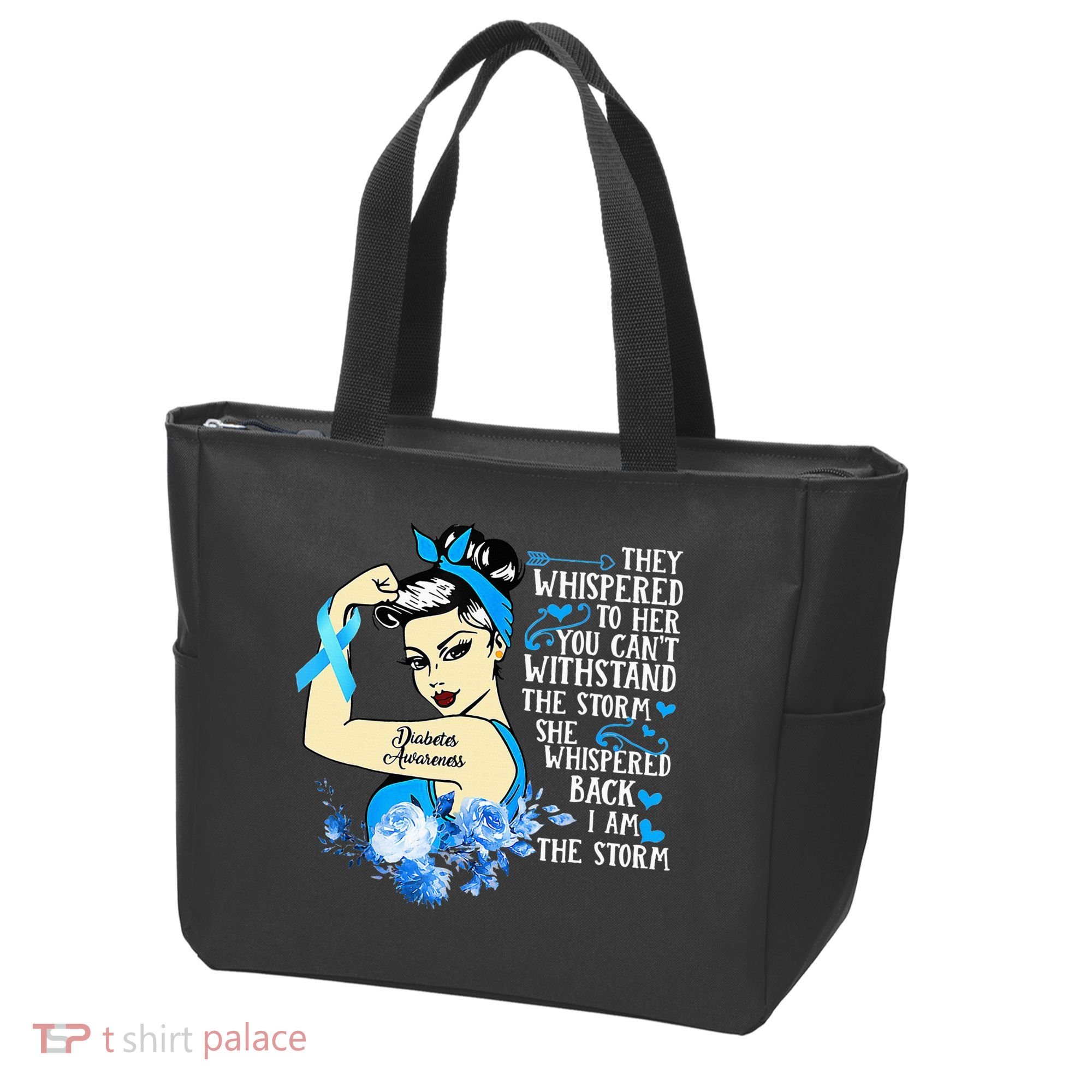 Diabetes Awareness Month For Powerful Warrior Tote Bag