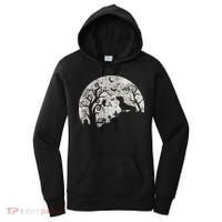 Dachshund And Moon Halloween Dachshund Lovers Pet Owner Women's Hoodie thumb 0
