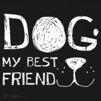 Dogs Are My Best Friend Doggie Tank thumb 4