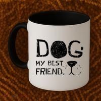 Dogs Are My Best Friend Coffee Mug thumb 2