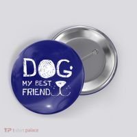 Dogs Are My Best Friend Button thumb 0