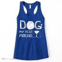 Dogs Are My Best Friend Women's Tank Top thumb 0