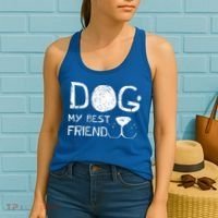 Dogs Are My Best Friend Women's Tank Top thumb 2