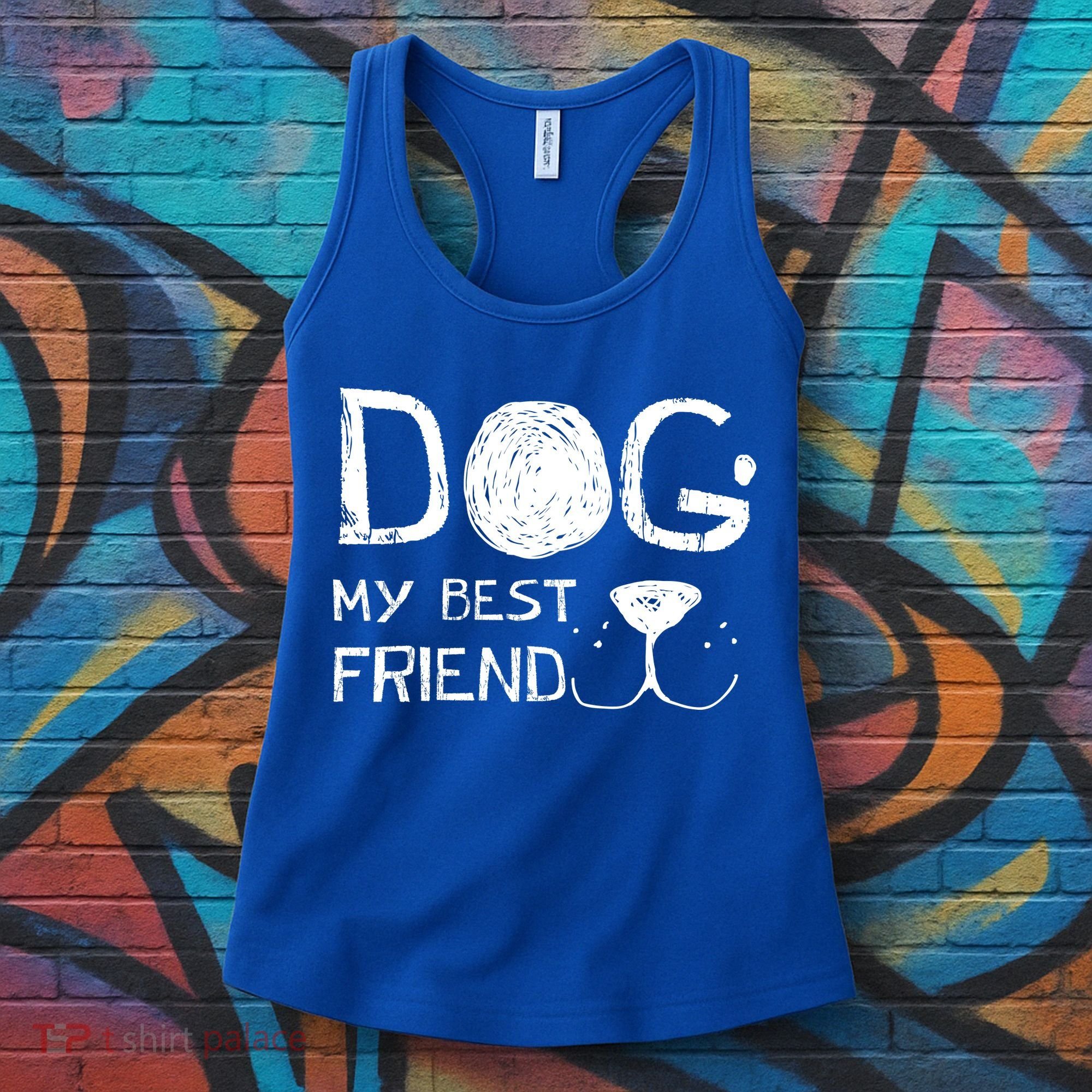 Dogs Are My Best Friend Women's Tank Top