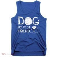 Dogs Are My Best Friend Tank Top thumb 0