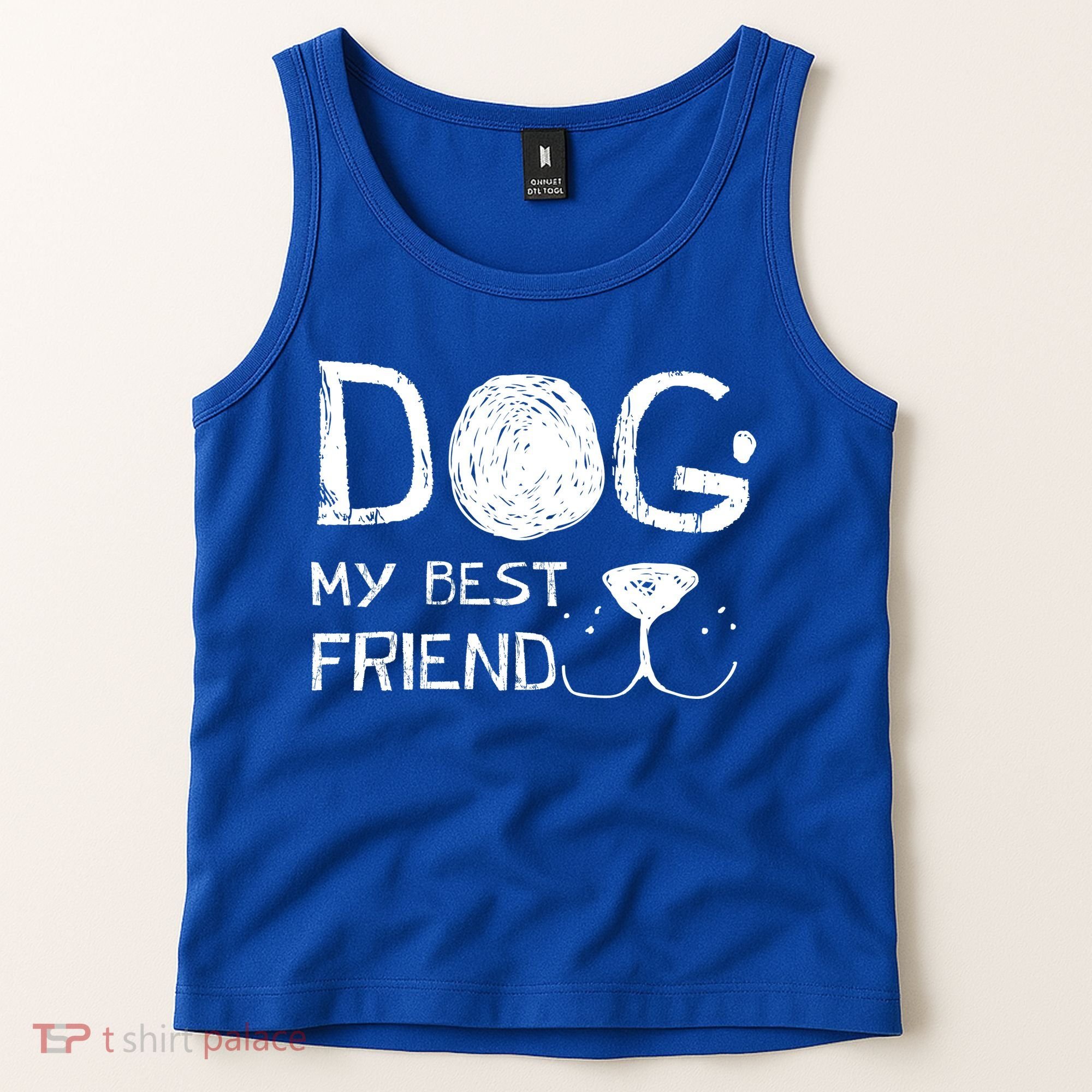 Dogs Are My Best Friend Tank Top