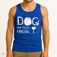 Dogs Are My Best Friend Tank Top thumb 3