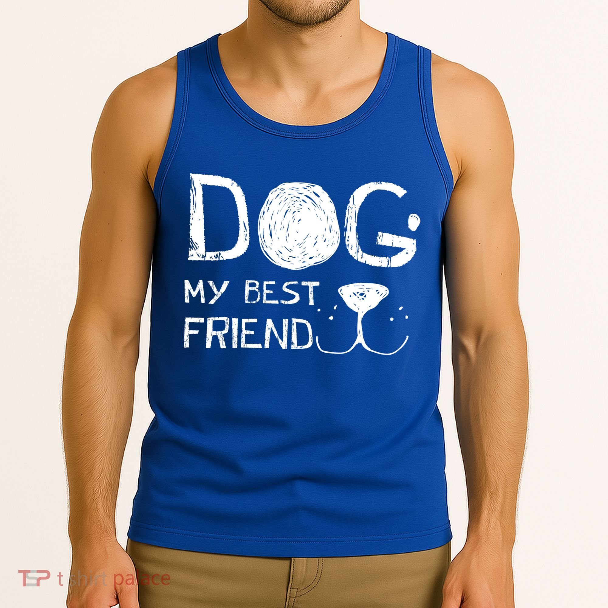 Dogs Are My Best Friend Tank Top