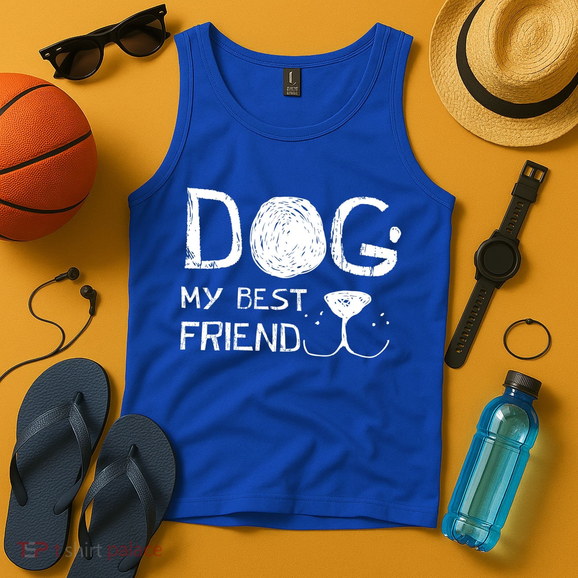Dogs Are My Best Friend Tank Top