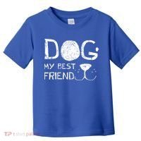 Dogs Are My Best Friend Toddler T-Shirt thumb 0