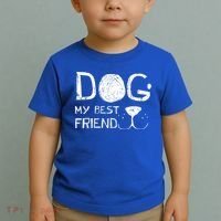 Dogs Are My Best Friend Toddler T-Shirt thumb 2