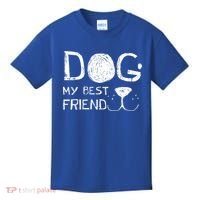 Dogs Are My Best Friend Kids T-Shirt thumb 0