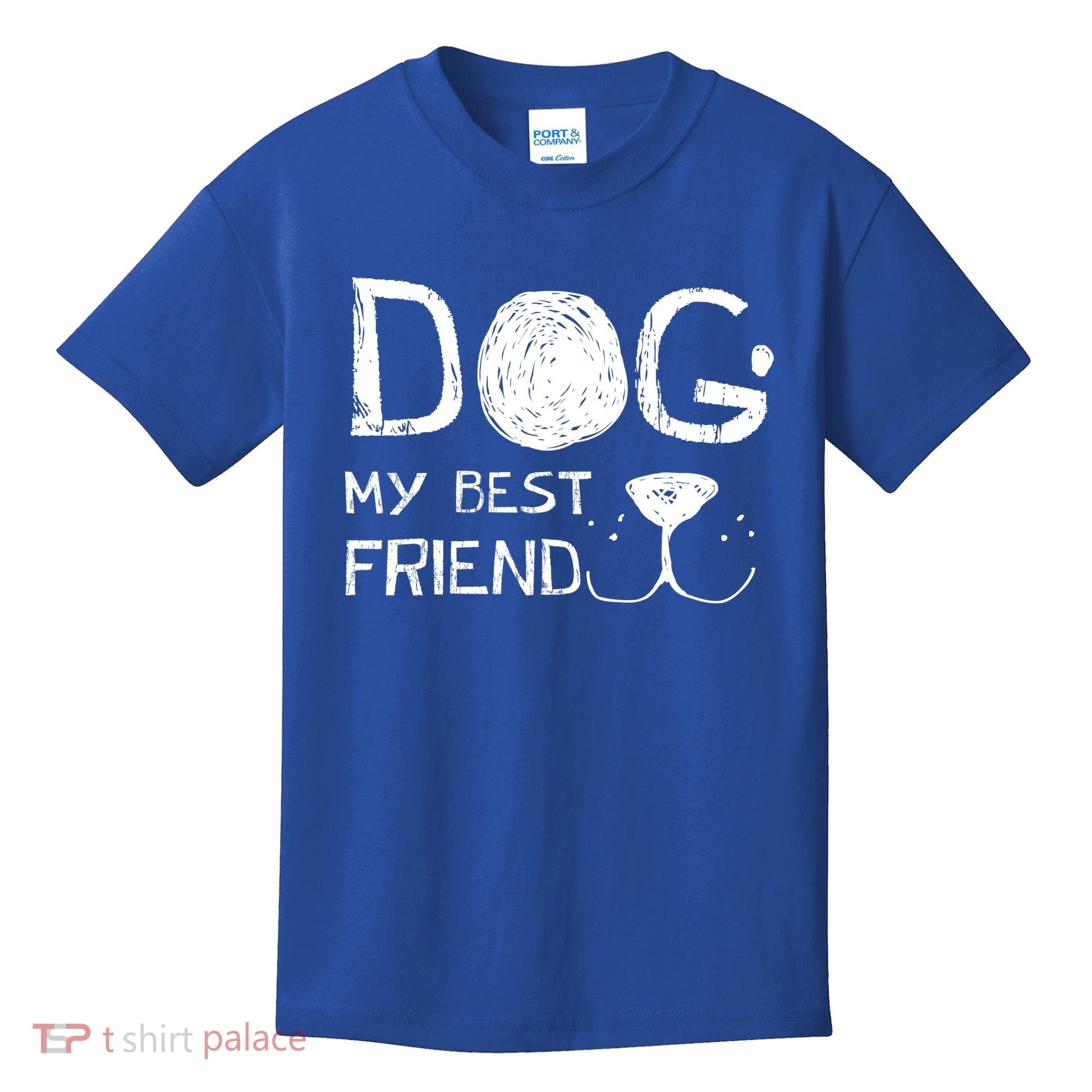 Dogs Are My Best Friend Kids T-Shirt