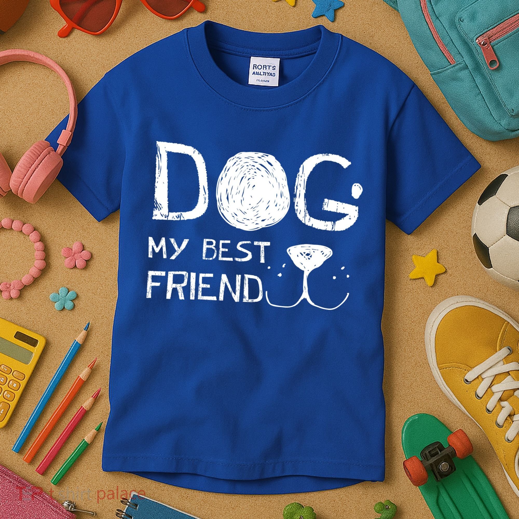 Dogs Are My Best Friend Kids T-Shirt