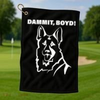 Dammit Boyd! Golf Towel thumb 1
