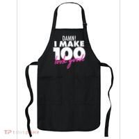 Damn! I Make 100 Look Good Birthday Apron thumb 0