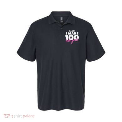 Damn! I Make 100 Look Good Birthday Polo