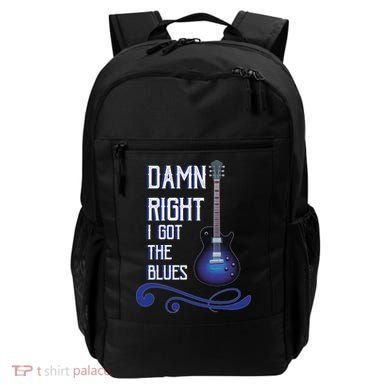 Damn Right I Got The Blues Guitar Backpack