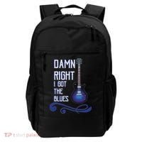 Damn Right I Got The Blues Guitar Backpack thumb 0