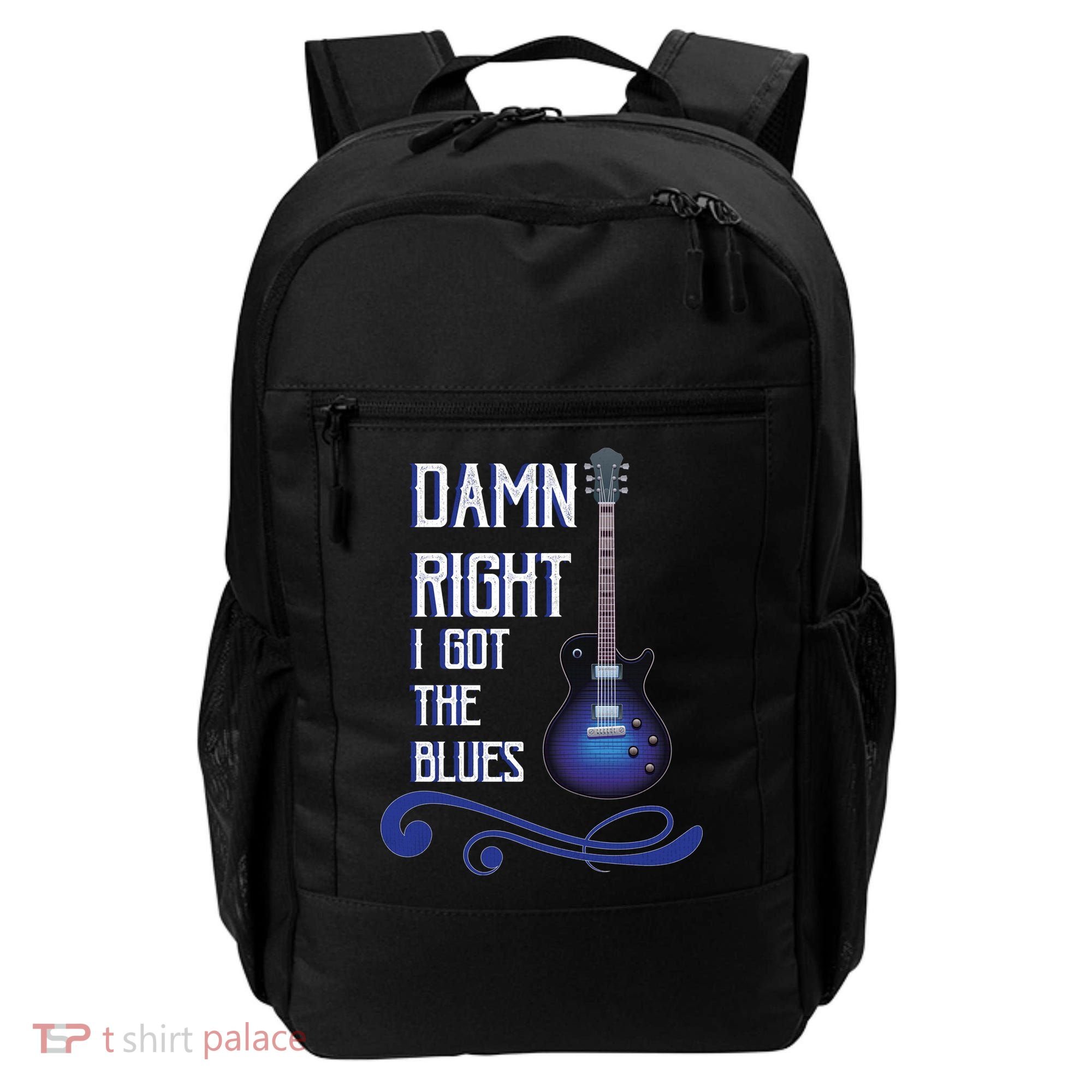 Damn Right I Got The Blues Guitar Backpack