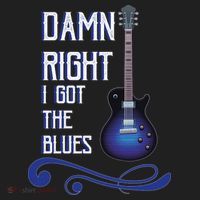 Damn Right I Got The Blues Guitar Tumbler thumb 3