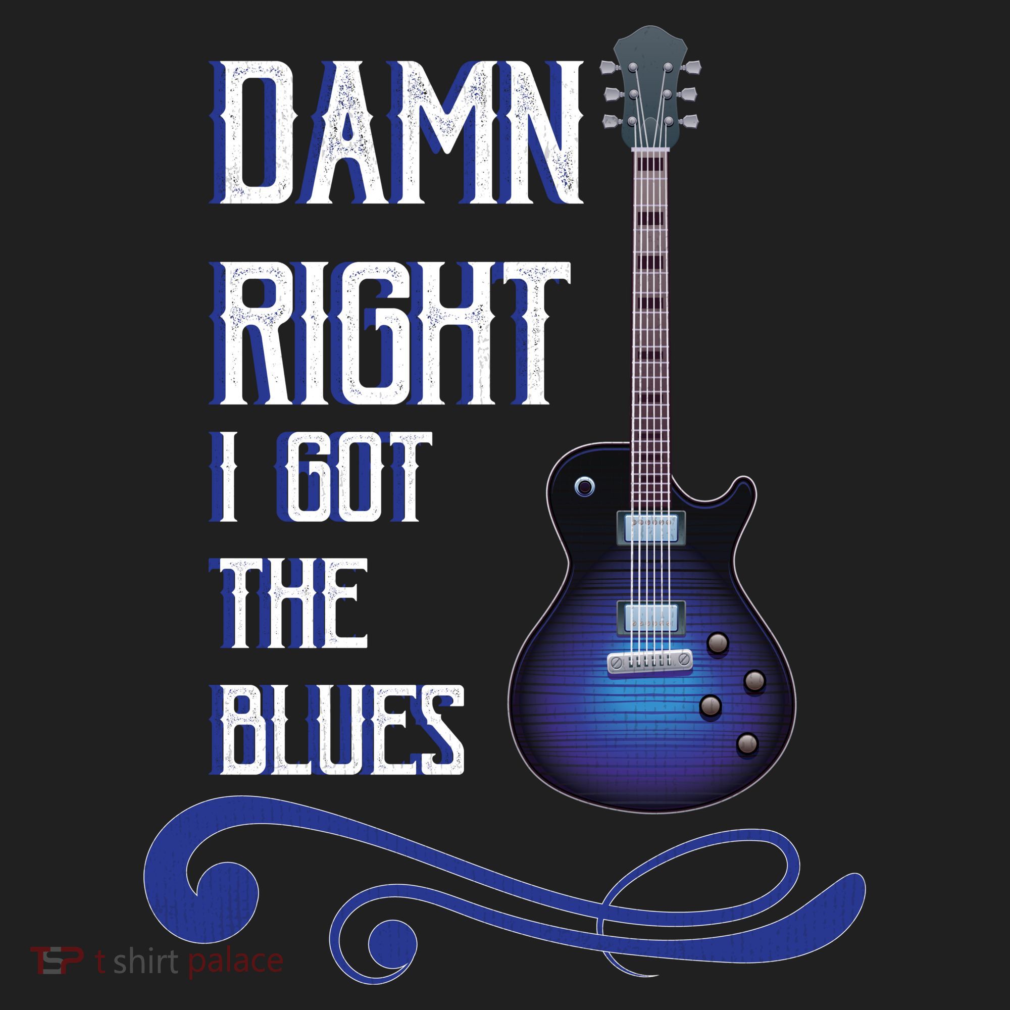 Damn Right I Got The Blues Guitar Tumbler