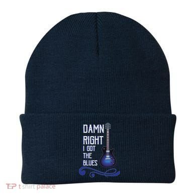Damn Right I Got The Blues Guitar Beanie