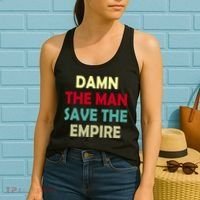 Damn The Man Save The Empire Women's Tank Top thumb 2