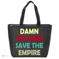 Damn The Man Save The Empire Tote Bag thumb 0