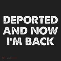 Deported And Now IM Back Funny Beanie thumb 2