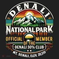 Denali Alaska National Park Official Memeber Women's Sweatshirt thumb 2