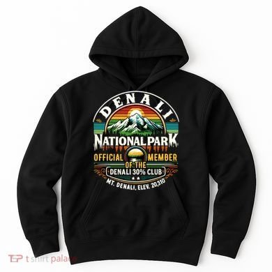 Denali Alaska National Park Official Memeber Hoodie