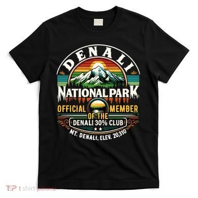 Denali Alaska National Park Official Memeber T-Shirt