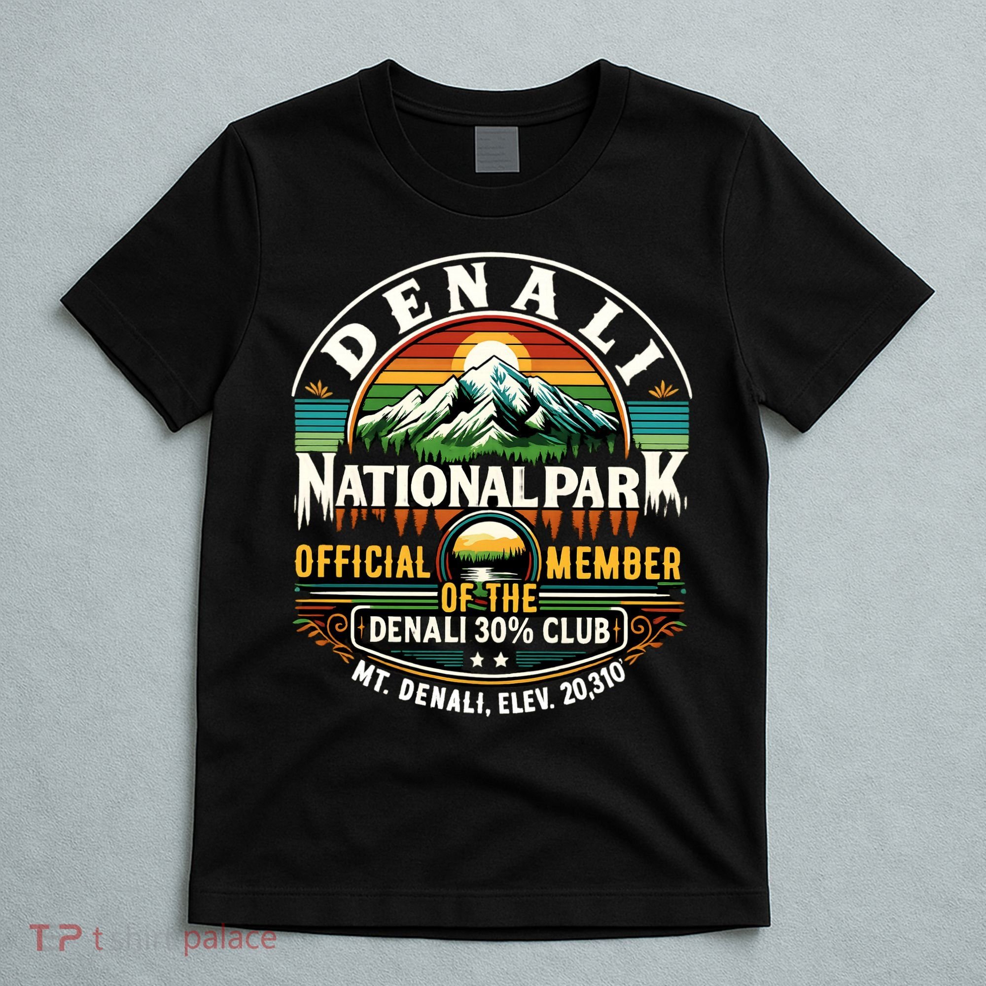 Denali Alaska National Park Official Memeber T-Shirt