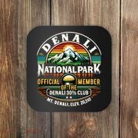 Denali Alaska National Park Official Memeber Coaster thumb 0